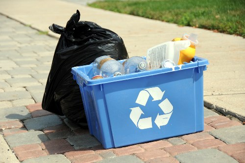 Eco-friendly flat clearance practices by Hainault professionals